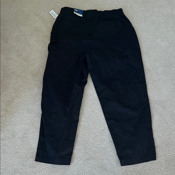 Old Navy Black Cargo Pants Straight Leg - Picture 7 of 9